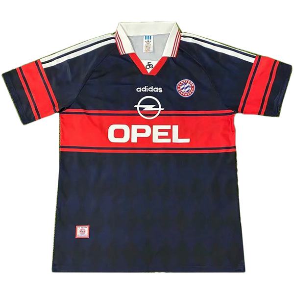 Bayern Munich domicile maillot rétro match de football vintage premier maillot de football sportswear pour homme 1997-1999