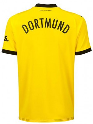 Borussia dortmund domicile maillot de football uniforme hommes premier kit de football de sport hauts chemise 2023-2024