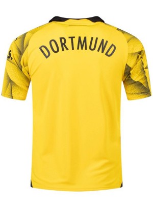 Borussia Dortmund troisième maillot uniforme de football 3ème kit de football de sport pour hommes maillot haut 2023-2024