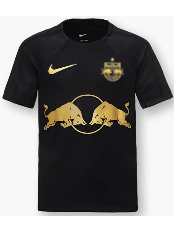 RB Salzburg maillot spécial uniforme de football noir kit de football pour hommes en tête chemise de sport 2023-2024
