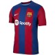 Barcelona maillot domicile de Barcelone uniforme de football premier kit de football de vêtements de sport pour hommes en tête t-shirt de sport 2023-2024