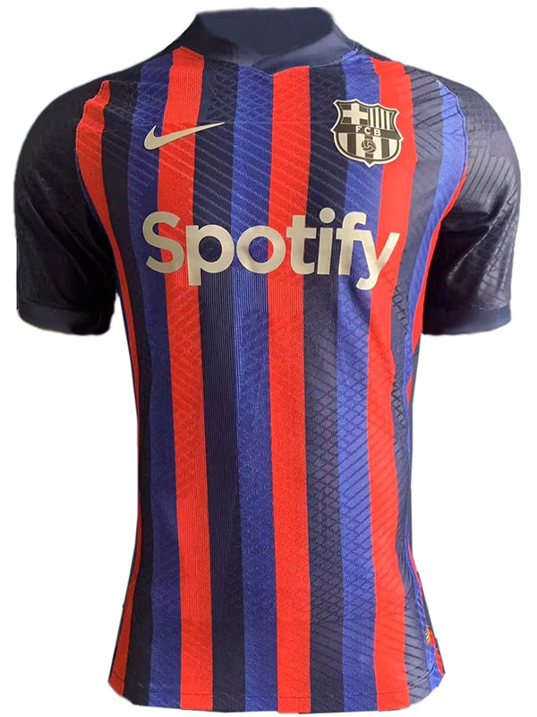 Barcelona Édition spéciale maillot de joueur uniforme de football kit de football pour hommes hauts sport chemise rouge marine 2024-2025