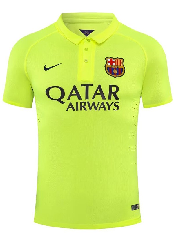 Barcelona troisième maillot rétro uniforme de football vintage 3ème maillot de football haut de sport homme 2014-2015