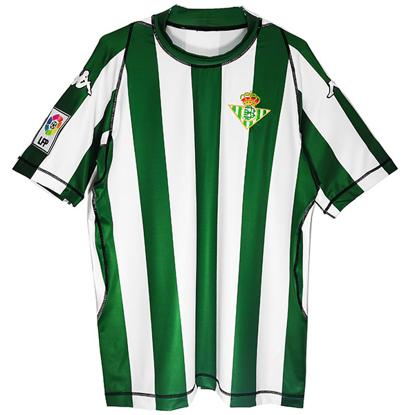 Betis maillot rétro domicile premier maillot de football de sport pour hommes 2003-2004