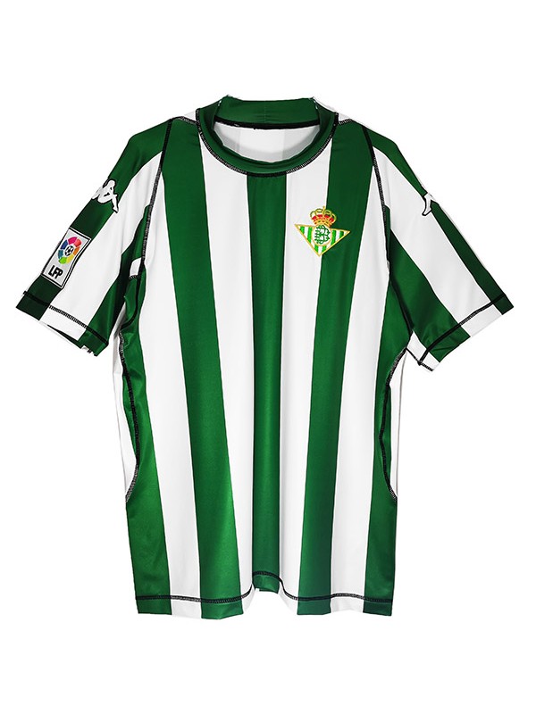 Betis maillot rétro domicile premier maillot de football de sport pour hommes 2003-2004