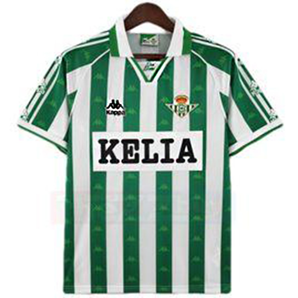 Betis maillot rétro domicile premier maillot de football pour hommes uniforme de football 1996-1997