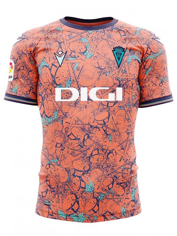 Cádiz CF carnaval maillot football uniforme hommes rose sportswear kit de football hauts chemise de sport 2023-2024