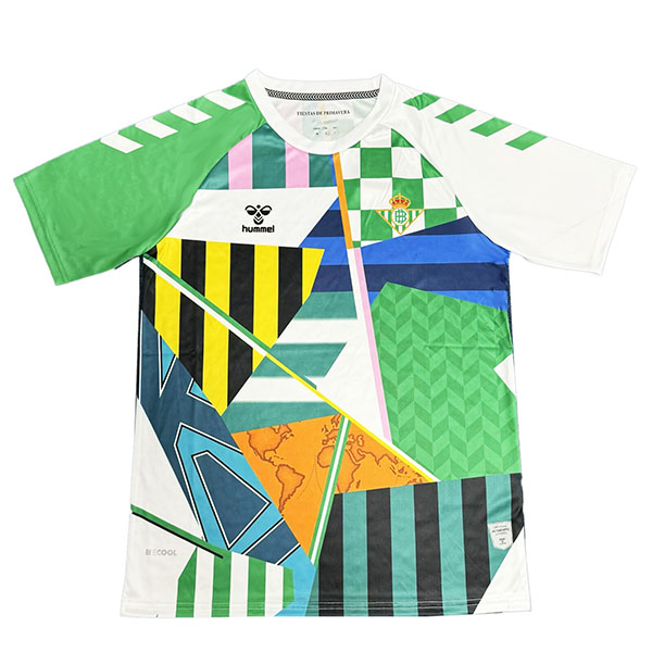 Real Betis édition spéciale maillot uniforme de football kit de football vert pour hommes hauts chemise de sport 2024-2025