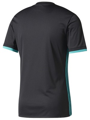 Real Madrid extérieur maillot rétro football uniforme vintage deuxième kit de football pour hommes hauts chemise de sport 2017-2018