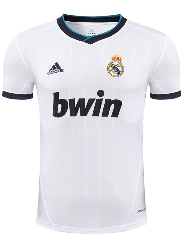 Real Madrid domicile maillot rétro uniforme de football vintage premier kit de football pour hommes hauts chemise de sport 2012-2013