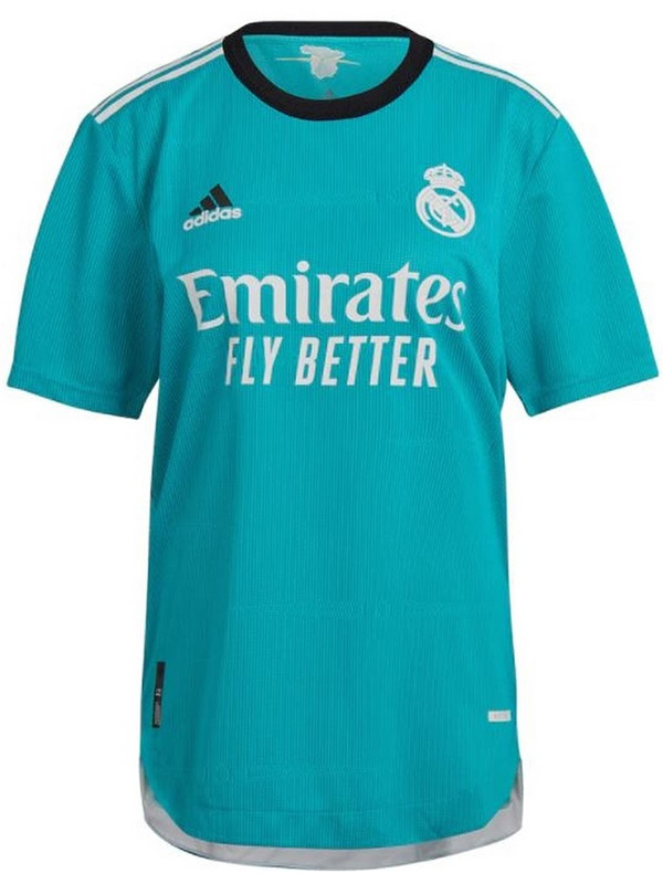 Real Madrid troisième maillot rétro uniforme de football kit de football 3ème sport pour hommes chemise haute 2021-2022