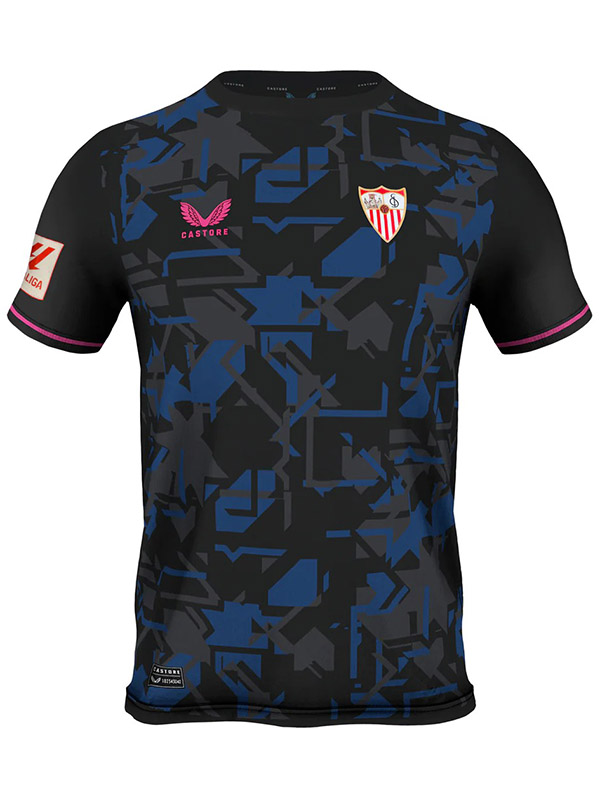 Sevilla troisième maillot de football uniforme 3ème kit de football pour hommes haut maillot de sport 2023-2024