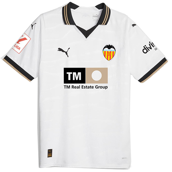 Valencia maillot domicile uniforme de football premier vêtement de sport pour homme kit de football haut-shirt 2023-2024