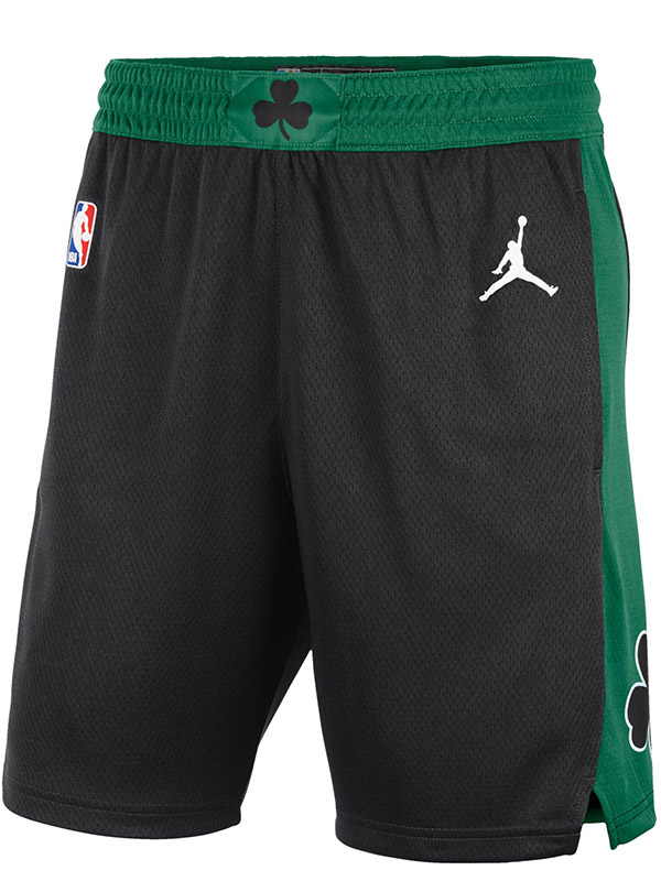 Boston Celtics édition maillot homme icône swingman short de basket kit noir