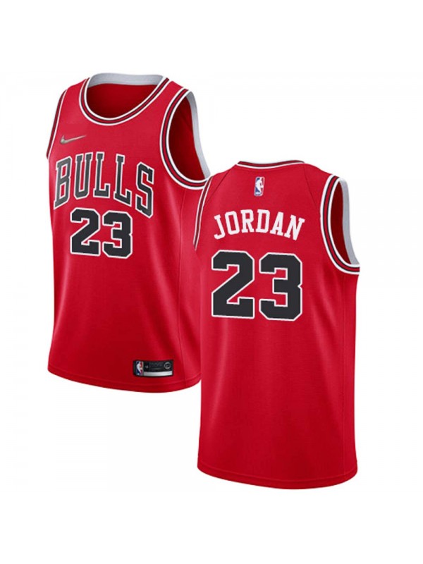 Chicago Bulls 23 Michael Jordan jersey ville uniforme de basket-ball swingman kit rouge édition limitée chemise 2022