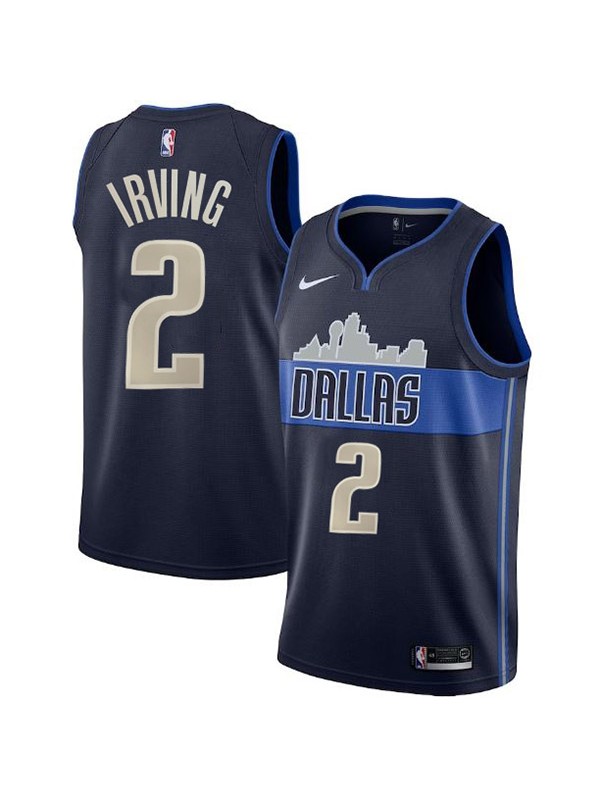 Dallas Mavericks Kyrie Irving #2 Dri-Fit swingman jersey basketball navy uniform swingman kit limited edition shirt 2022-2023