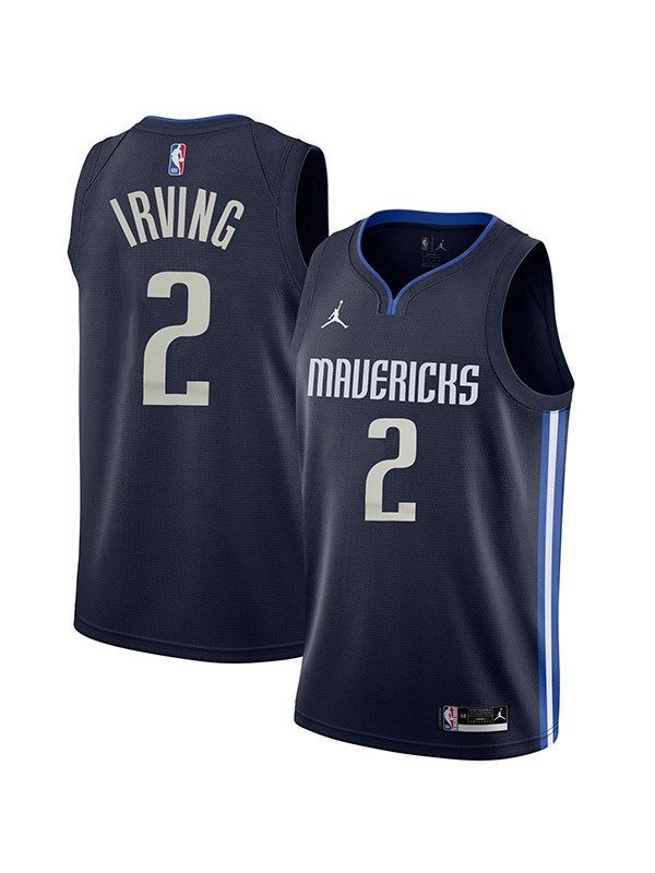Dallas Mavericks Kyrie Irving #2 Dri-Fit swingman jersey basketball uniform swingman kit limited navy edition shirt 2022-2023