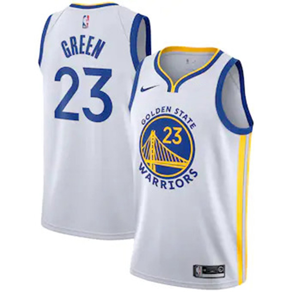 Golden State Warriors 23 Draymond Green maillot 75e ville uniforme de basket-ball kit swingman édition limitée chemise blanche 2022