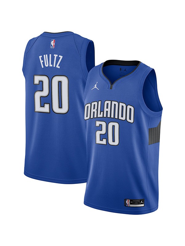 Orlando Magic 20 Markelle Fultz maillot ville uniforme de basket-ball pour hommes swingman édition limitée kit chemise bleue 2022