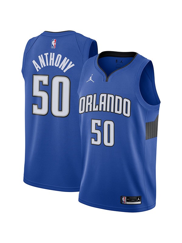 Orlando Magic 50 Cole Anthony maillot hommes ville uniforme de basket-ball swingman édition limitée kit chemise bleue 2022