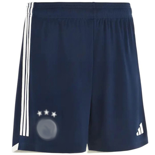 Ajx deuxième shorts pantalon de maillot de football uniforme de vêtements de sport de football pour hommes 2023-2024