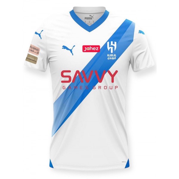 AL Hilal maillot extérieur uniforme de football deuxième kit de football de sport pour hommes hauts chemise 2023-2024
