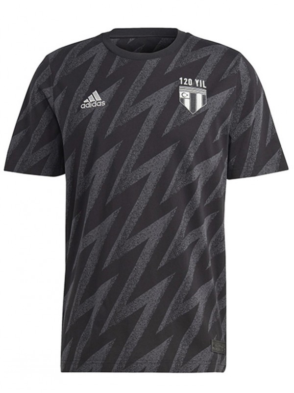 Besiktas 120 ans anniversaire maillot graphique uniforme de football vêtements de sport pour hommes kit de football haut chemise de sport 2023-2024