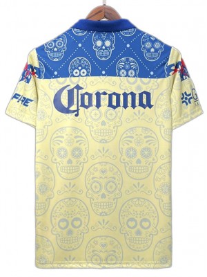 Club América édition spéciale maillot de football uniforme de football jaune kit de football pour hommes hauts chemise de sport 2023-2024