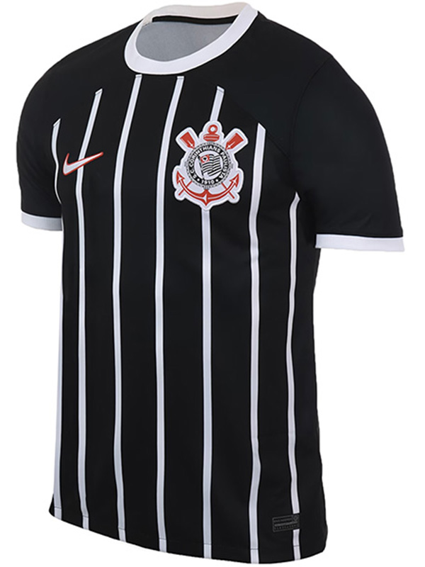 Corinthians loin maillot de football uniforme hommes deuxième kit de football en tête chemise de sport 2023-2024