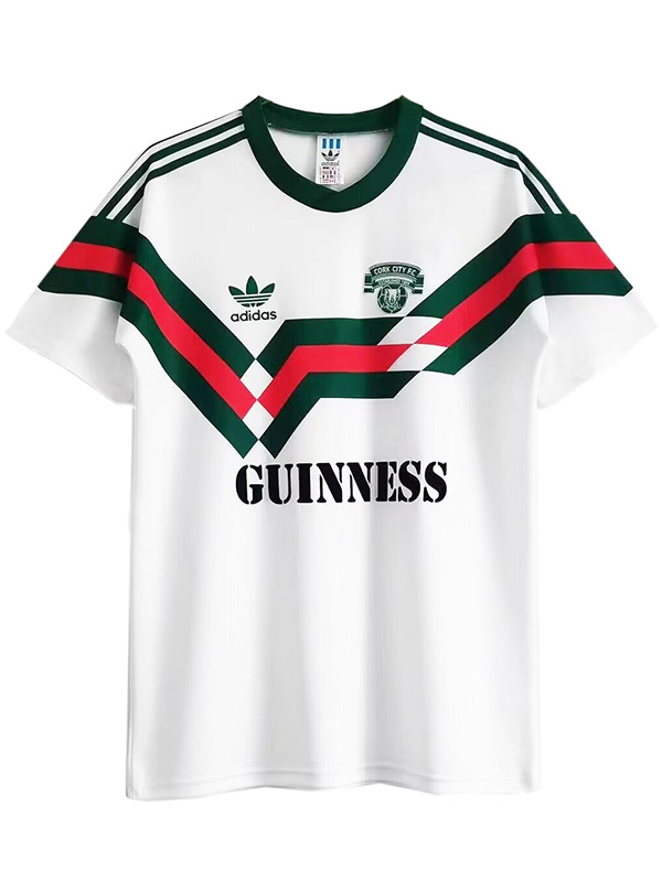 Cork city domicile maillot rétro football vintage uniforme hommes premier sport football kit haut chemise 1988-1989