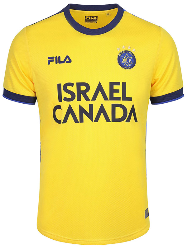 Maccabi Tel Aviv maillot domicile uniforme de football premier kit de football pour hommes haut maillot de sport 2023-2024