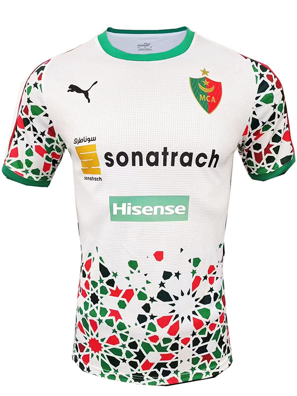 MC Alger extérieur maillot uniforme de football deuxième vêtement de sport pour homme kit de football maillot haut 2023-2024