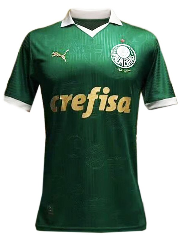 Palmeiras domicile maillot féminin premier uniforme de football pour femme vêtements de sport pour dames hauts de football chemise de sport 2024-2025