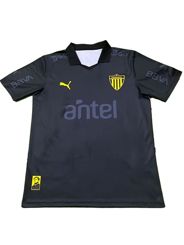 Peñarol 132e anniversaire maillot uniforme de football kit de football de sport noir pour hommes chemise haute 2023-2024 ​