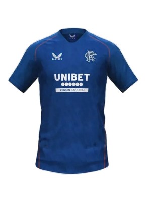 Rangers maillot domicile uniforme de football premier vêtement de sport pour hommes kit de football hauts maillot de sport 2024-2025