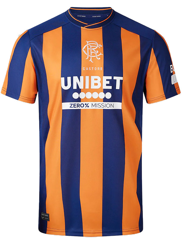 Rangers troisième maillot uniforme de football 3ème kit de football pour hommes haut maillot de sport 2023-2024