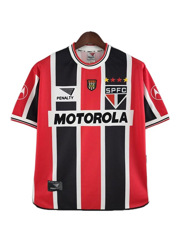 Sao paulo loin maillot rétro deuxième uniforme de football maillot de football pour hommes maillot de sport 1999-2000
