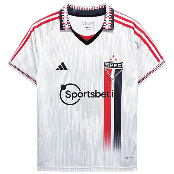 Sao Paulo édition spéciale maillot uniforme de football vêtements de sport blancs pour hommes kit de football chemise haute 2023-2024