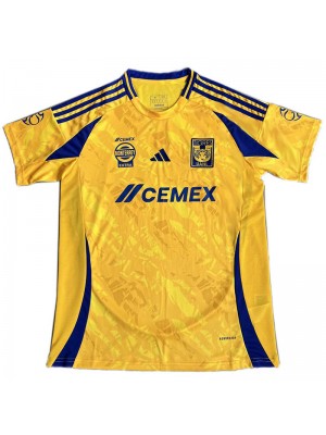 Tigres maillot domicile premier kit de football vêtements de sport pour hommes uniforme de football hauts chemise de sport 2024-2025
