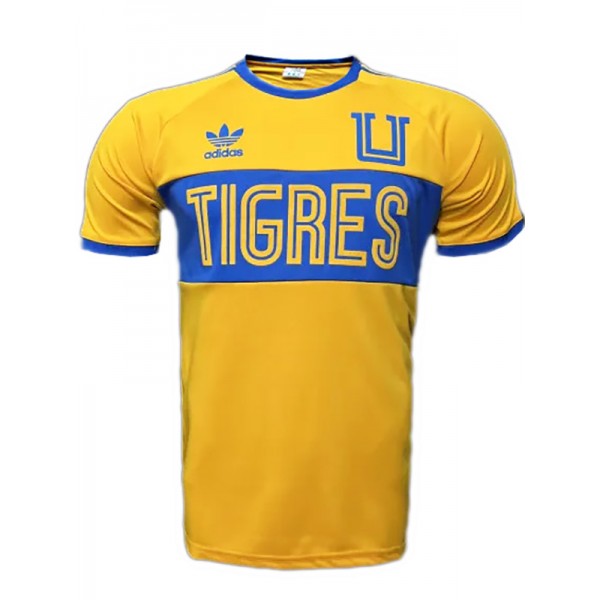 Tigres UANL maillot rétro comemorativa uniforme de football jaune kit de football pour hommes chemise haute de sport 2023-2024