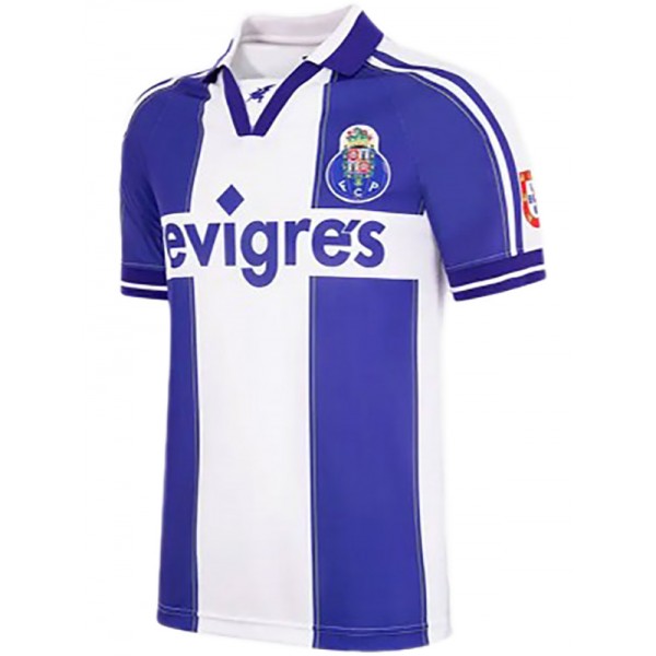 Porto maillot rétro domicile uniforme de football premier maillot de football de sport pour hommes 1998-1999