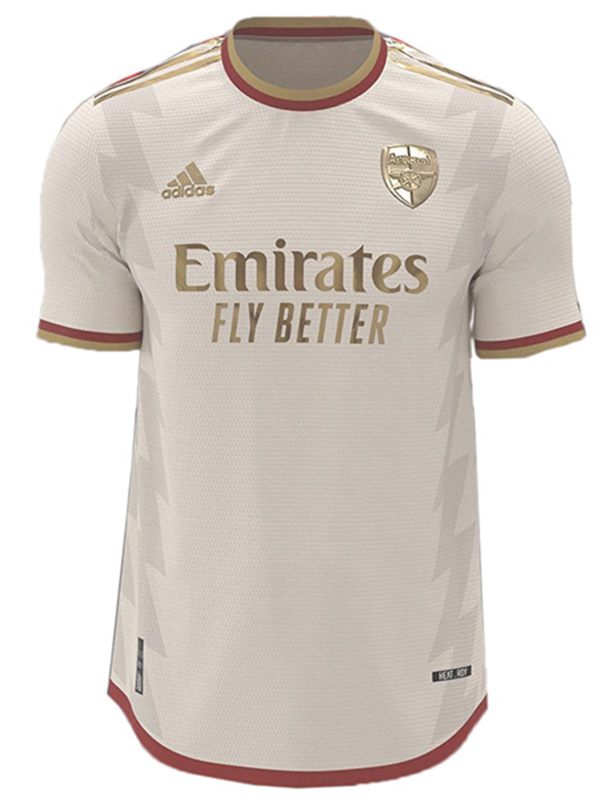 Arsenal édition spéciale maillot de football uniforme kit de football pour hommes crème haut de sport chemise 2023-2024
