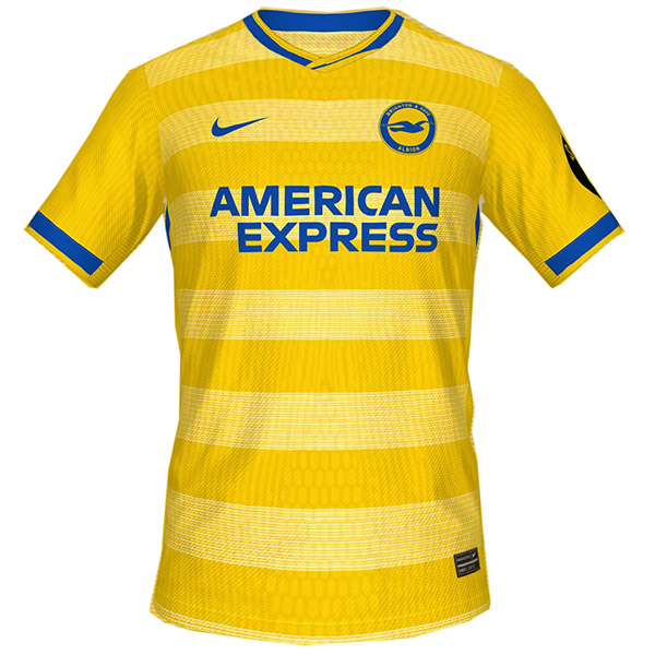 Brighton maillot extérieur uniforme de football deuxième kit de football sportif pour hommes maillot haut 2024-2025