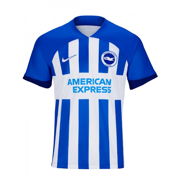 Brighton maillot domicile uniforme de football premier kit de football sportif pour hommes maillot haut 2023-2024