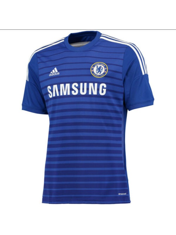 Chelsea maillot rétro domicile premier kit de football uniforme pour hommes en tête maillot de football sport 2014-2015