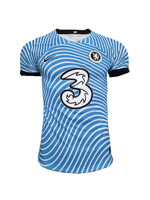 Chelsea spécial joueur version maillot de football uniforme vêtements de sport pour hommes kit de football hauts sport chemise bleue 2023-2024