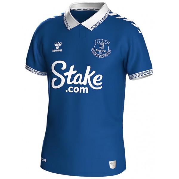 Everton maillot domicile uniforme de football premier kit de football pour hommes haut maillot de sport 2023-2024