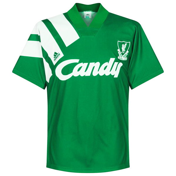 Liverpool maillot rétro extérieur uniforme de football deuxième maillot haut de tenue de football sportswear homme 1991-1992