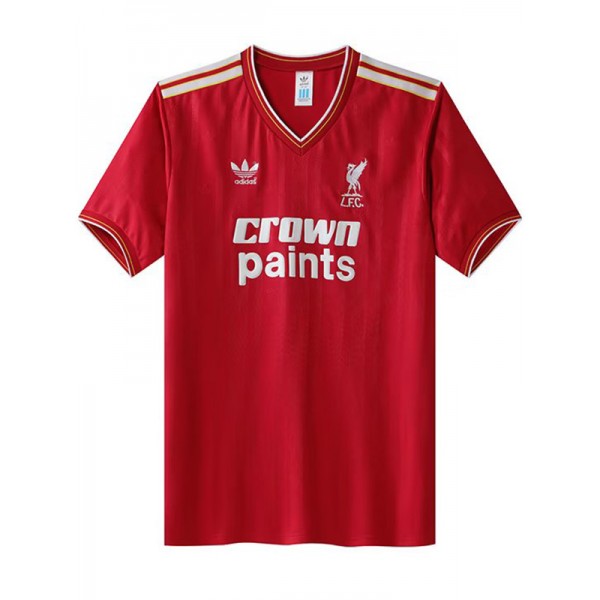 Liverpool domicile maillot rétro uniforme de football premier kit de football pour hommes haut de sport chemise 1985-1987