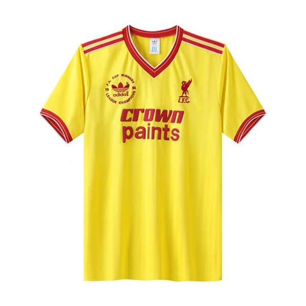 Liverpool troisième maillot rétro uniforme de football 3ème kit de football pour hommes maillot de sport 1985-1986